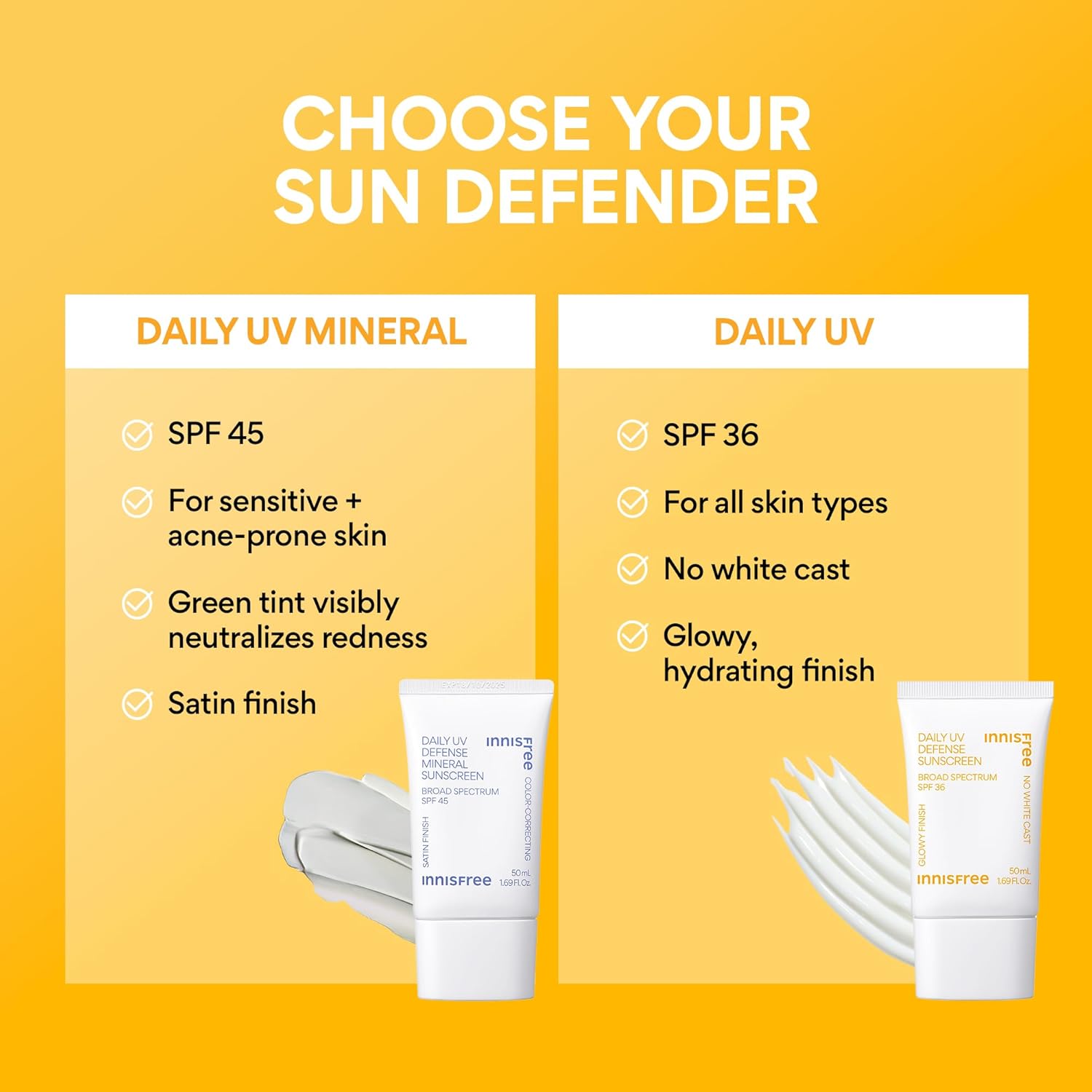 Lightweight Korean Sunscreen SPF 36 – Hydrating & Soothing Care