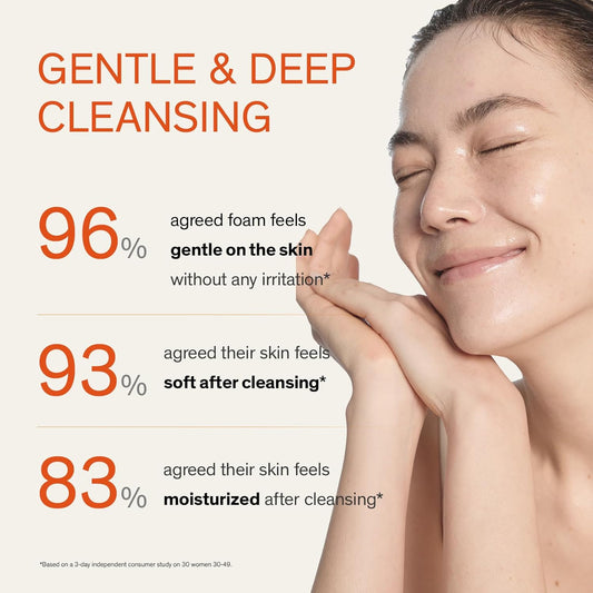 Gentle Cleansing Foam – Hydrating & Refreshing Daily Cleanser