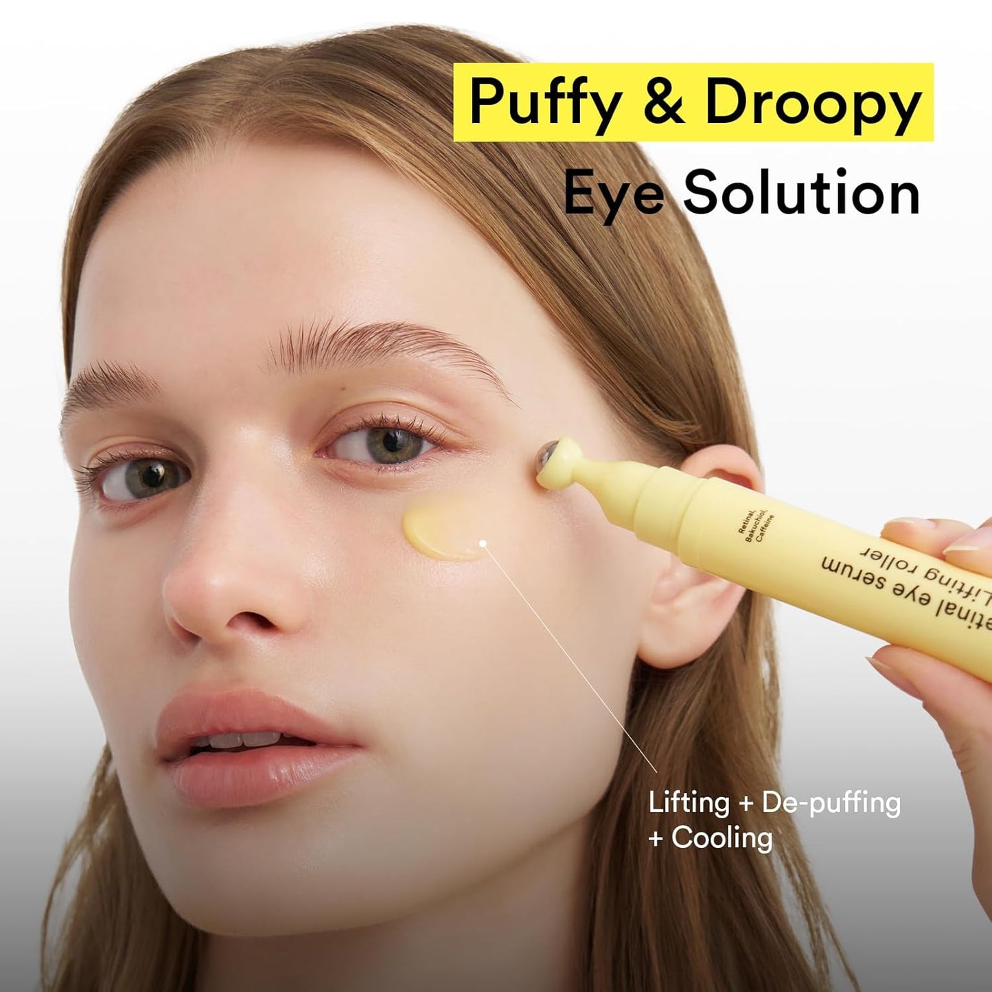 Retinal Eye Gel with Cooling Roller – Anti-Aging & Puffiness Care