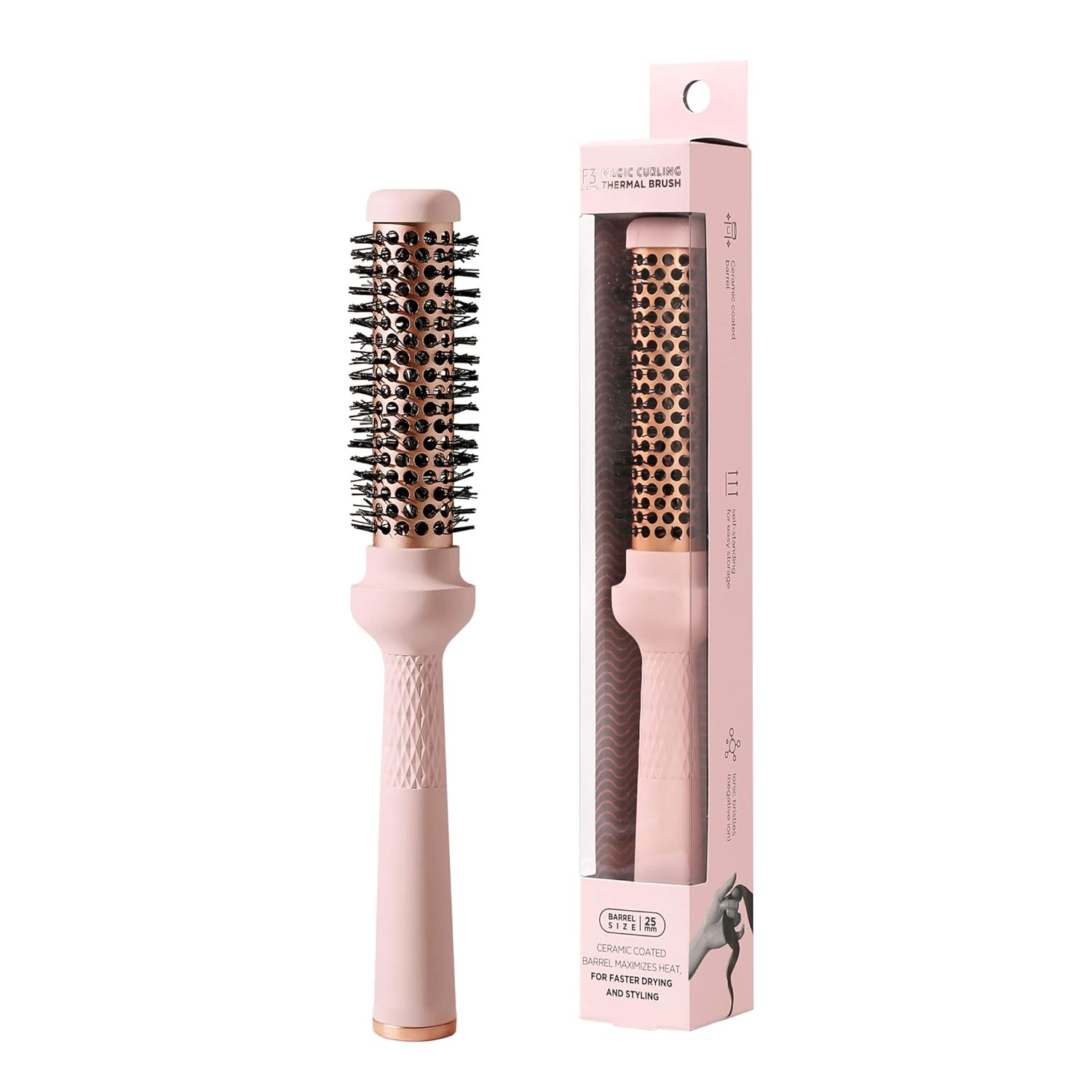 Magic Curling Thermal Brush - Ceramic Blowout with Even Heat