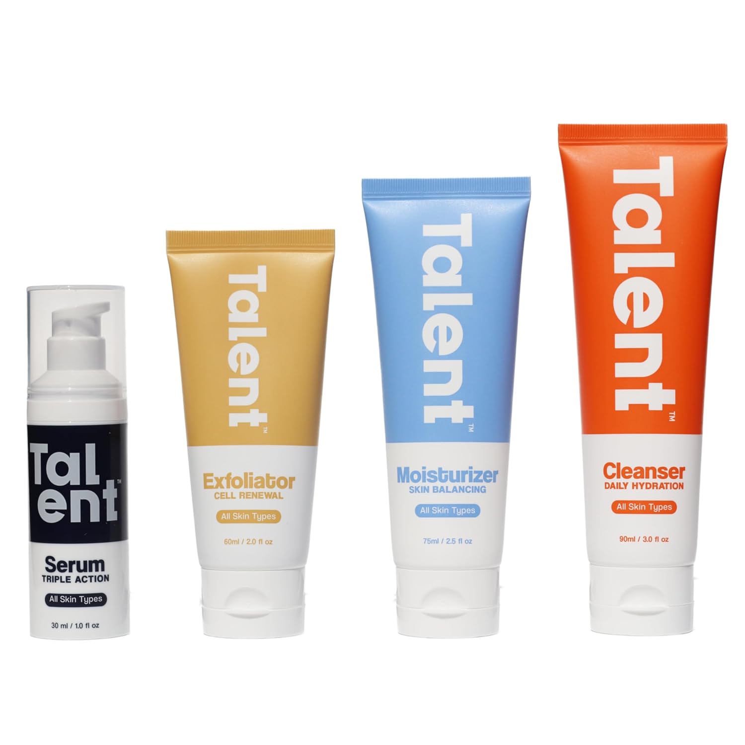Gentle Daily Skincare Set – Cleanse, Exfoliate & Hydrate