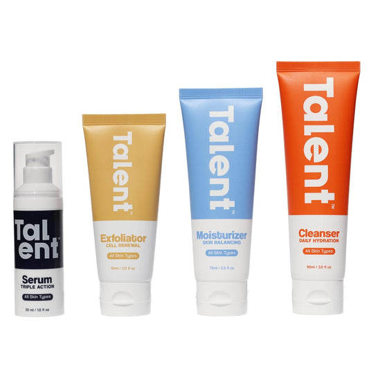 Gentle Daily Skincare Set – Cleanse, Exfoliate & Hydrate