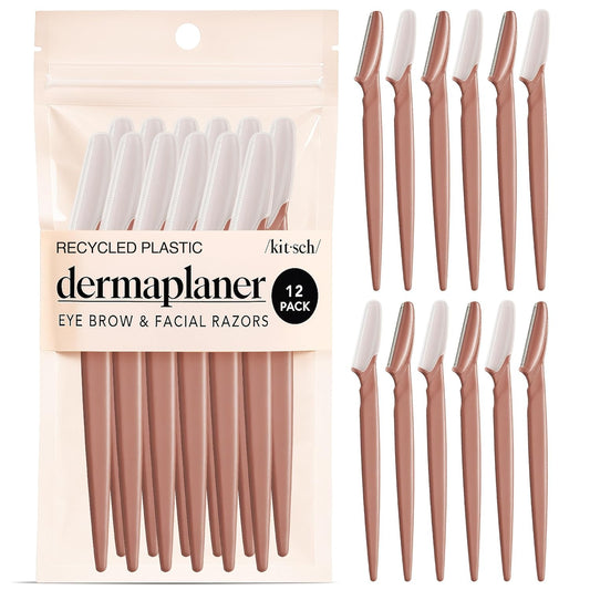 Face Razors for Women & Men – 12pc Dermaplane Exfoliating Set