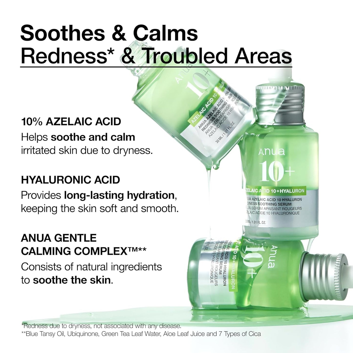 Azelaic Acid 10% Serum – Redness Soothing & Hydrating