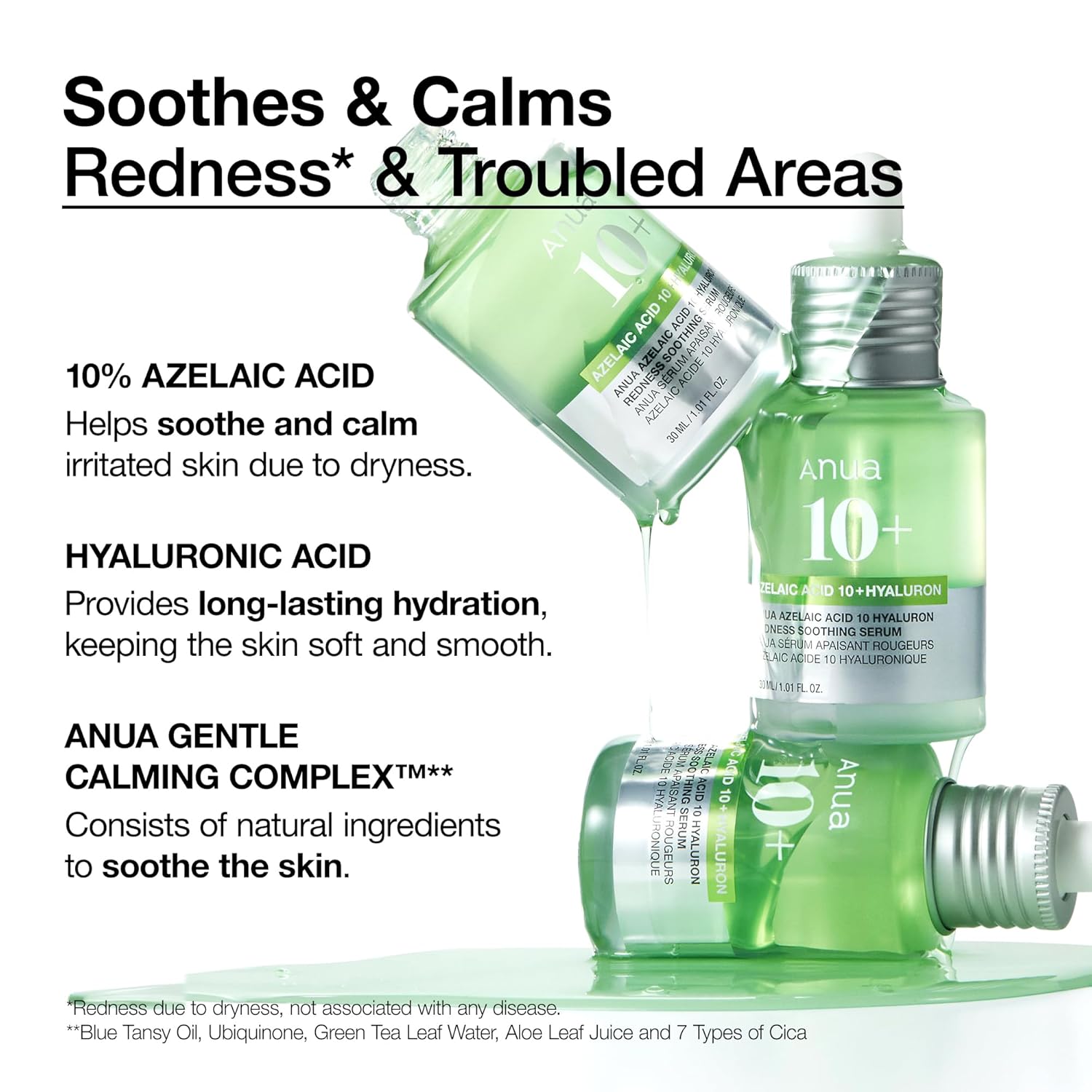 Azelaic Acid 10% Serum – Redness Soothing & Hydrating