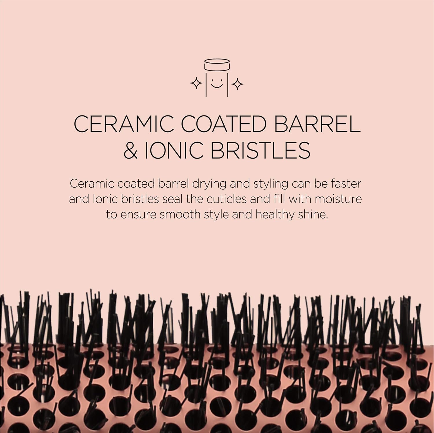 Magic Curling Thermal Brush - Ceramic Blowout with Even Heat