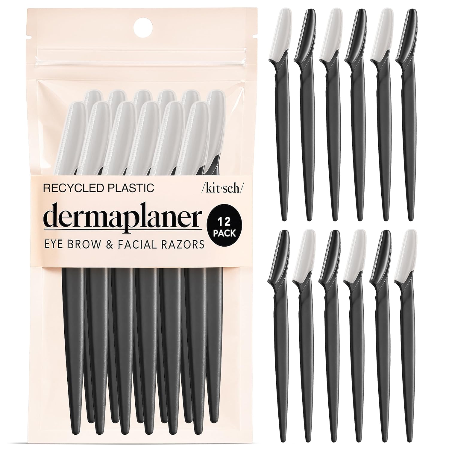 Face Razors for Women & Men – 12pc Dermaplane Exfoliating Set