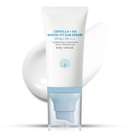 𝐶𝑒𝑛𝑡𝑒𝑙𝑙á Sunscreen SPF 50, Hyalu Cica Water-Fit Sun Serum
